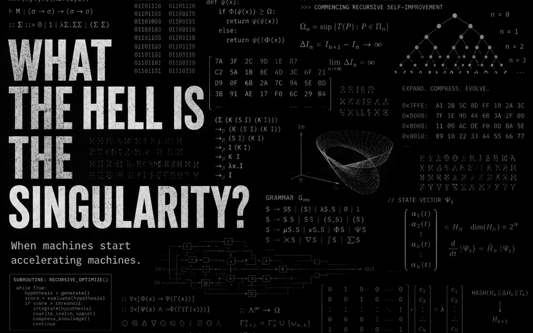 What the Hell Is the ‘Singularity?’