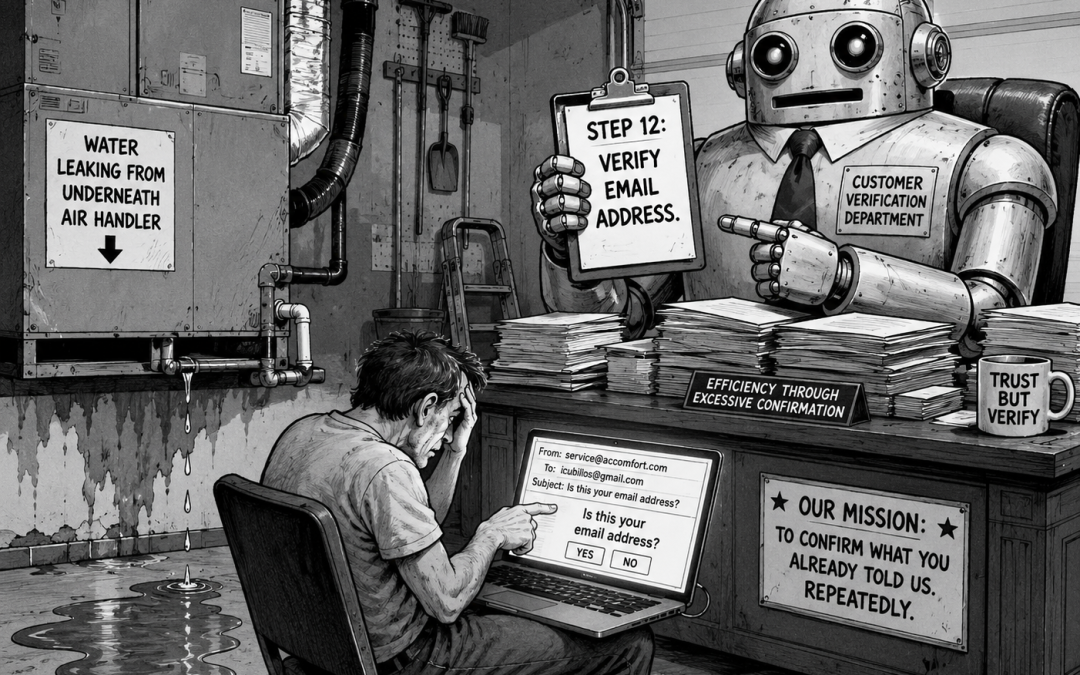The Robot Wanted Proof I Was Me