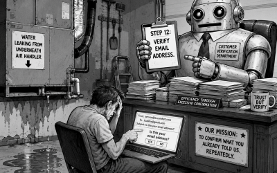 The Robot Wanted Proof I Was Me