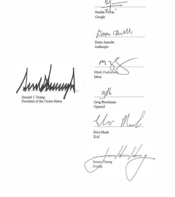 The White House Has Renamed AI. Everybody Clear?